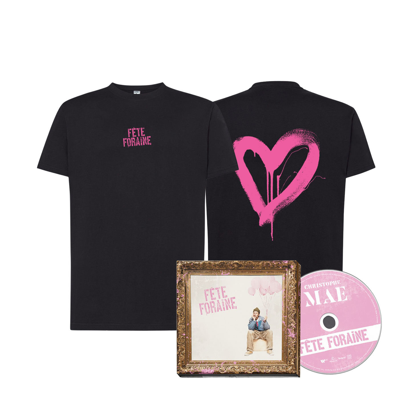 CD + T-SHIRT - FÊTE FORAINE
