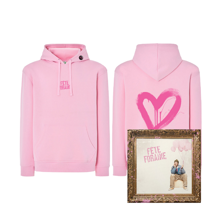 Hoodie Rose + Album Fête Foraine