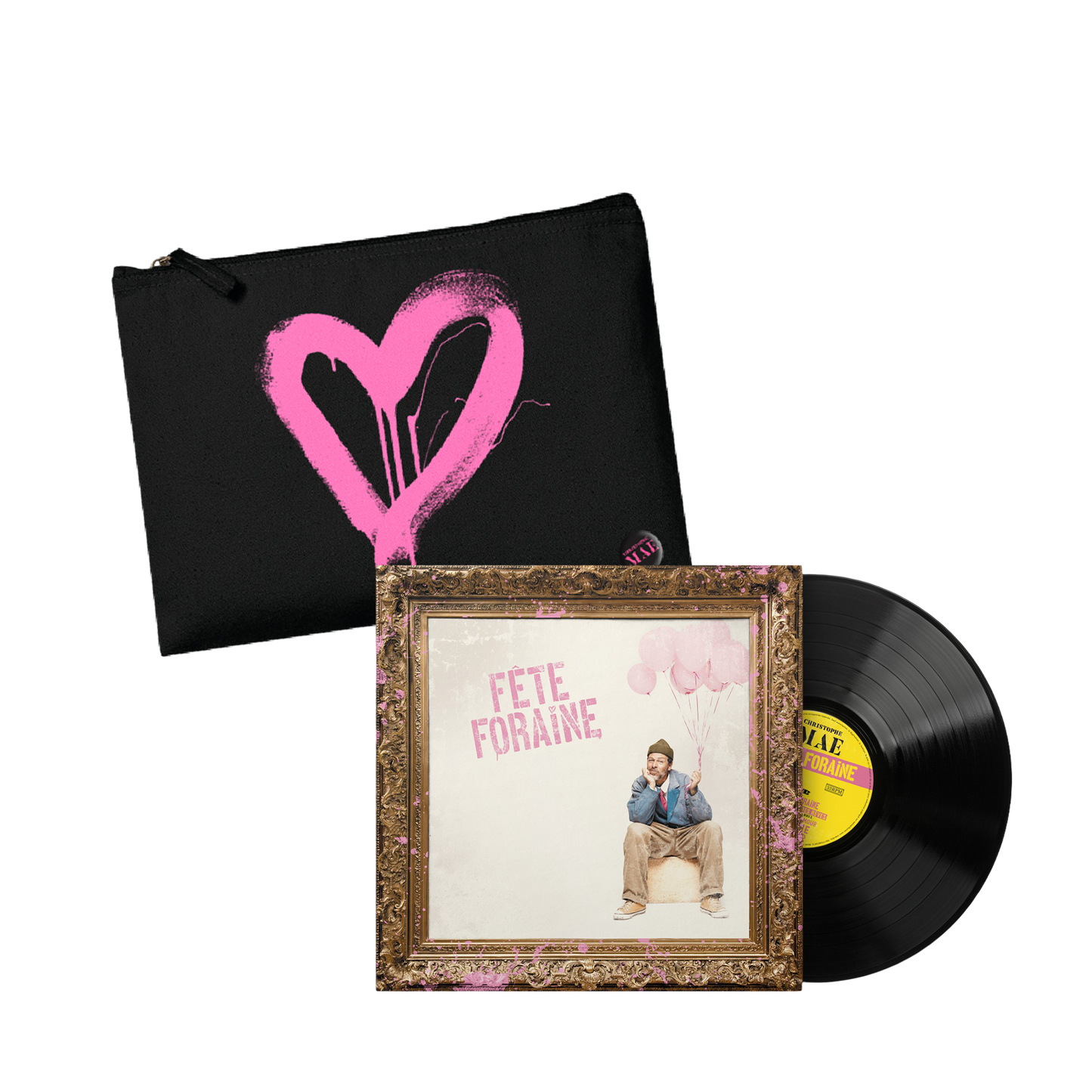 VINYLE + POCHETTE - FÊTE FORAINE